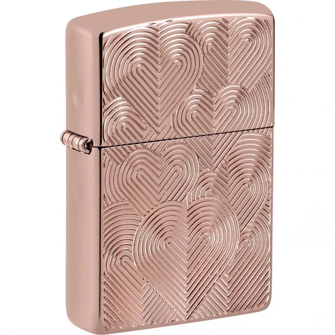 Зажигалка ZIPPO ARMOR® HEARTS 48919 Зажигалка ZIPPO ARMOR® HEARTS 48919