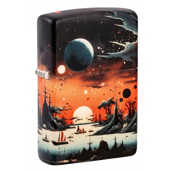Зажигалка ZIPPO GALACTIC LANDSCAPE DESIGN 46254