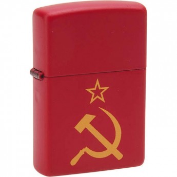 Зажигалка ZIPPO 233 СЕРП И МОЛОТ Зажигалка ZIPPO 233 СЕРП И МОЛОТ